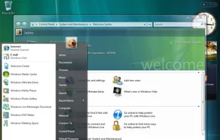 Windows Vista screenshot 1