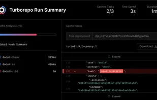 Turborepo screenshot 1