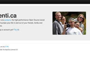 Identi.ca screenshot 1