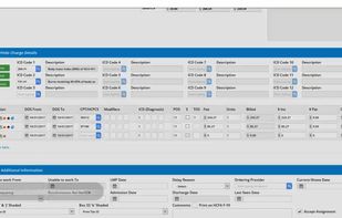 MDVision EMR screenshot 3