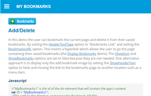 My Bookmarks screenshot 2