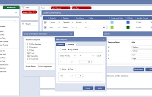 Use basic data manipulation tools to analyze your data
