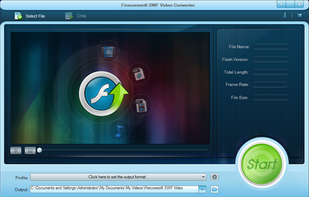 Firecoresoft SWF Converter screenshot 1