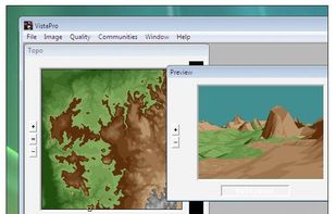 VistaPro Renderer screenshot 1