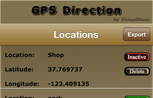 GPS Direction screenshot 2