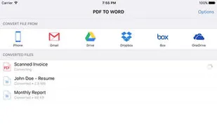PDF to Word screenshot 3