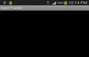Event Tracker screenshot 1