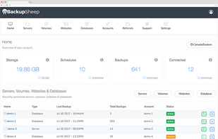 BackupSheep screenshot 2