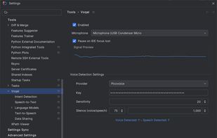 Plugin configuration