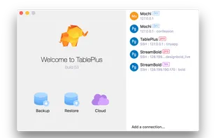 Tableplus screenshot 1