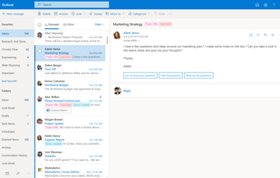 Outlook.com screenshot 1