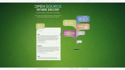 Open Source Software Directory screenshot 1