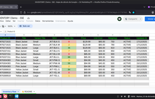 The attached screenshot displays a sample of the raw data columns. The application is designed to extract these specific fields exclusively.
