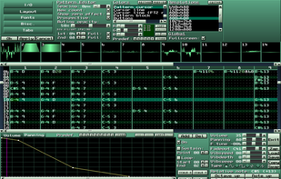 Layout configuration with open instrument editor