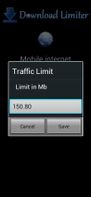 3G Download Limiter screenshot 2