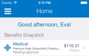 Benefitfocus screenshot 1