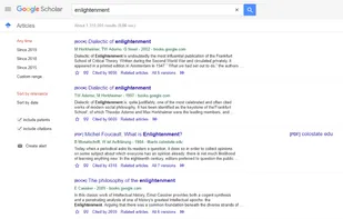 Google Scholar screenshot 1