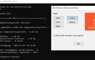 GUI for DISM screenshot 1