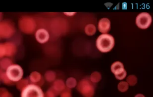 Neon Microcosm Live Wallpaper screenshot 1