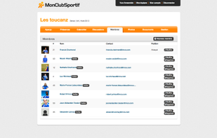MonClubSportif screenshot 2