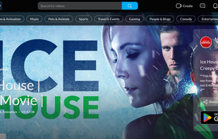 StumbleUpon TV Home screen