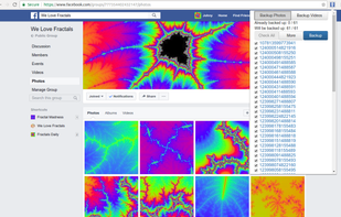 Facebook Backup screenshot 1