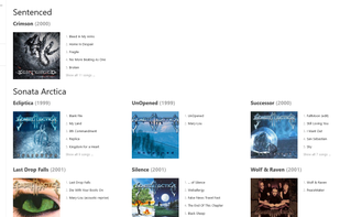 Nextcloud Music screenshot 1