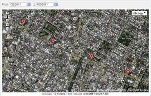 GPS logs