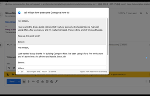 Compose Now - turn short phrases into emails (2)
