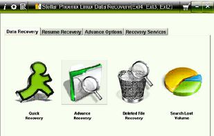 Stellar Phoenix Linux Data Recovery screenshot 1