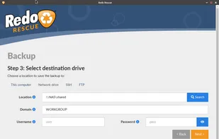 Redo Rescue screenshot 2