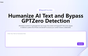 BypassGPT.co screenshot 1