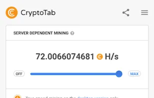 CryptoTab Browser screenshot 1