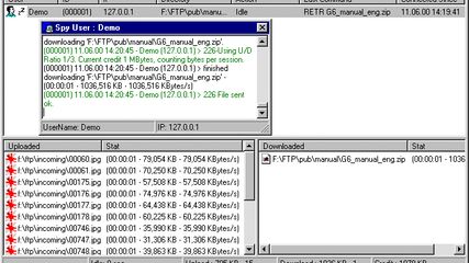 BulletProof FTP Server screenshot 1