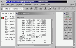 GNU Data Display Debugger screenshot 3