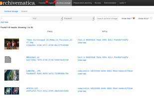 Archivematica screenshot 3