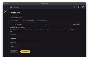 Mockswitch screenshot 1
