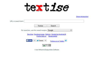 Textise screenshot 1
