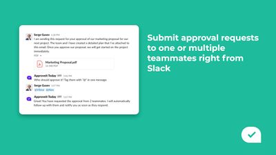 Approveit Today - Approvals App for Slack screenshot 1