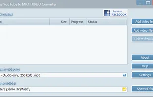 Free YouTube to MP3 TURBO Converter screenshot 1