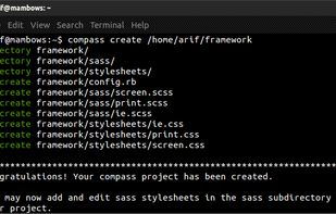 Compass (CSS framework) screenshot 1
