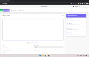Pastes.io Home
