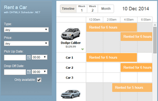 DHTMLX Scheduler .NET screenshot 1