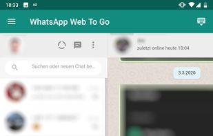 WhatsApp Web To Go screenshot 1