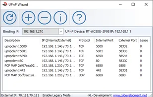 UPnP Wizard Port Mapping Tool