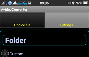 AvideoConverter screenshot 1