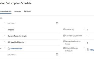 subscription management dynamics 365