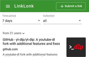 You personalized feed of content recommendations. Upvote content to get see more from users and feeds that recommended what you liked.