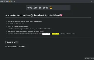 Rhyolite screenshot 1