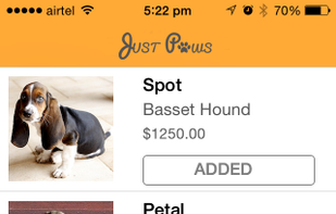 iOS SDK for mobile e-commerce apps